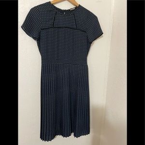 NWT Banana Republic Cap Sleeve pleaded dress
